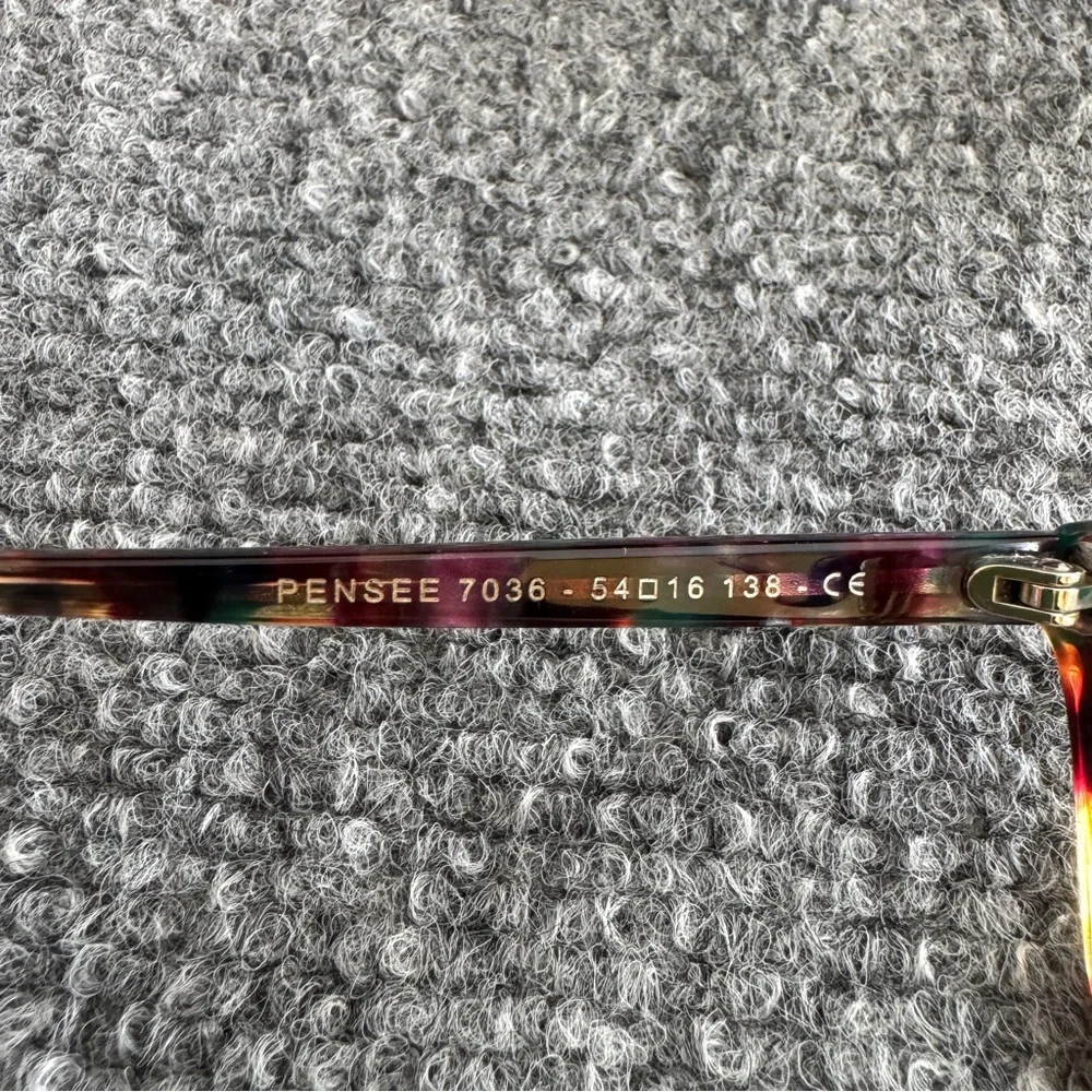 Jean Lafont Pensee 7036 Eyeglass Frames 54mm Multicolor Tortoise France